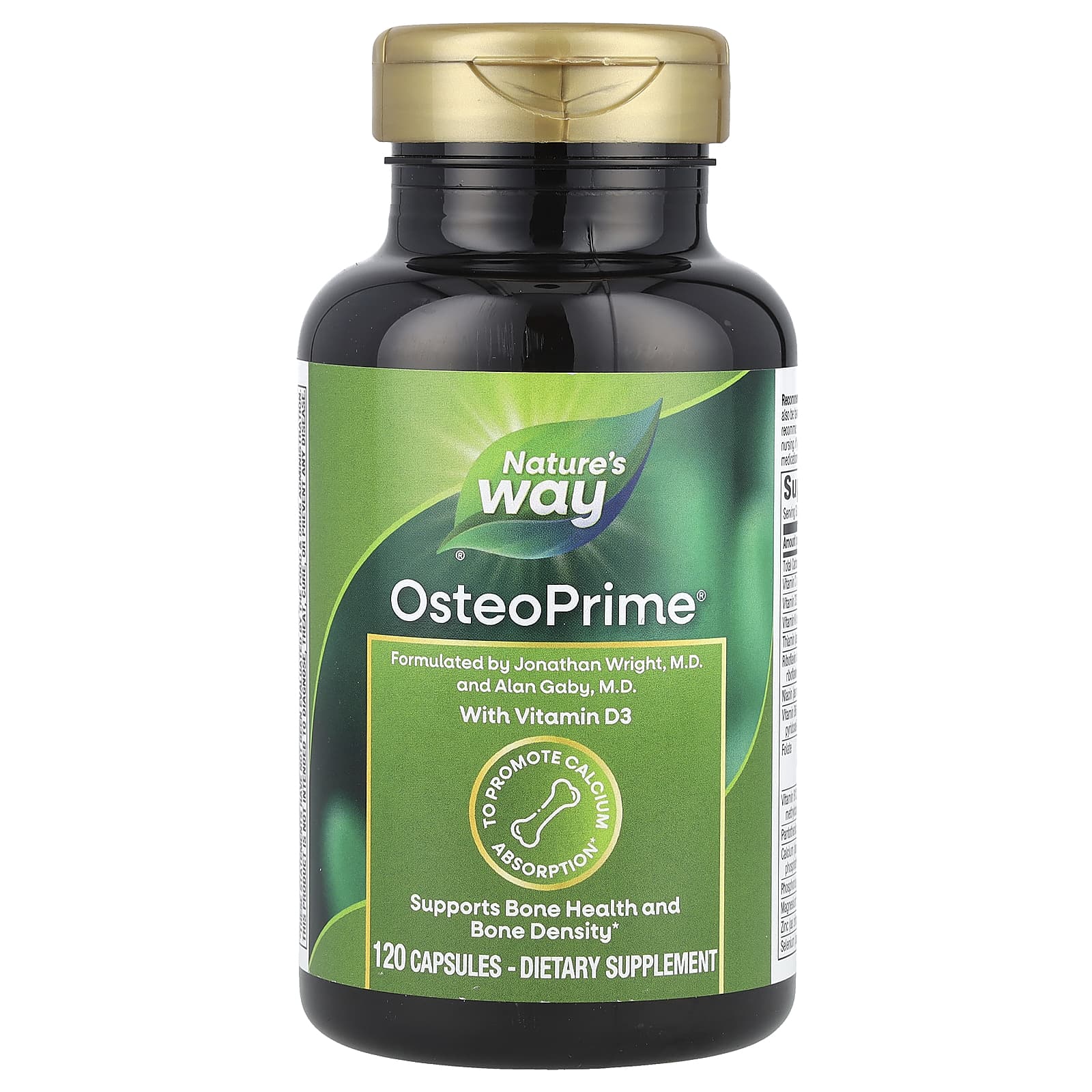 Nature’s Way, OsteoPrime®, 120 Vegetarian Capsules UPC 763948077229 | Hilife Vitamins